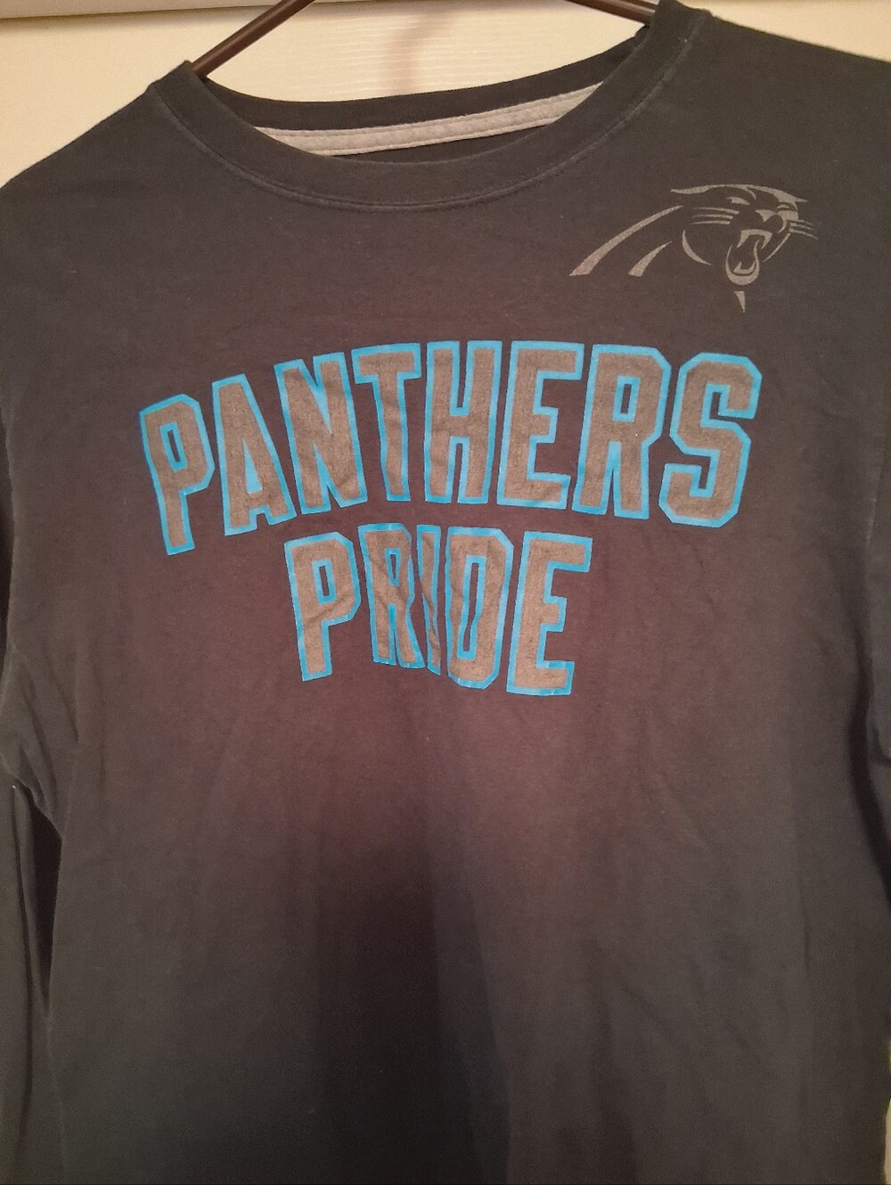 Women's Carolina Panthers long sleeve shirt